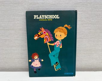 洋書 Playschool Annual 1979 Playschool Annual 1979 Vintage Hardback Children's Book - Etsy