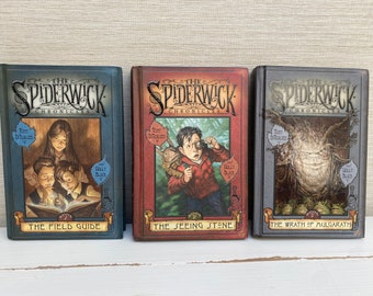 Las Crónicas de Spiderwick, década del 2000. Libros de tapa dura vendidos individualmente.
