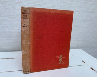 The Christopher Robin Verses by A A Milne 1953 Hardback Book Ninth Printing