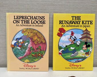 Disney Small World Library Hardcover Childrens Books - Various