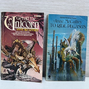 Anne McCaffrey Vintage Science Fiction Paperback Books - Sold Individually