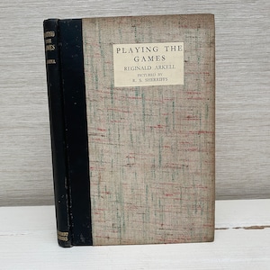 Playing The Games by Reginald Arkell 1935 Illustrated Hardback Book - Herbert Jenkins Ltd