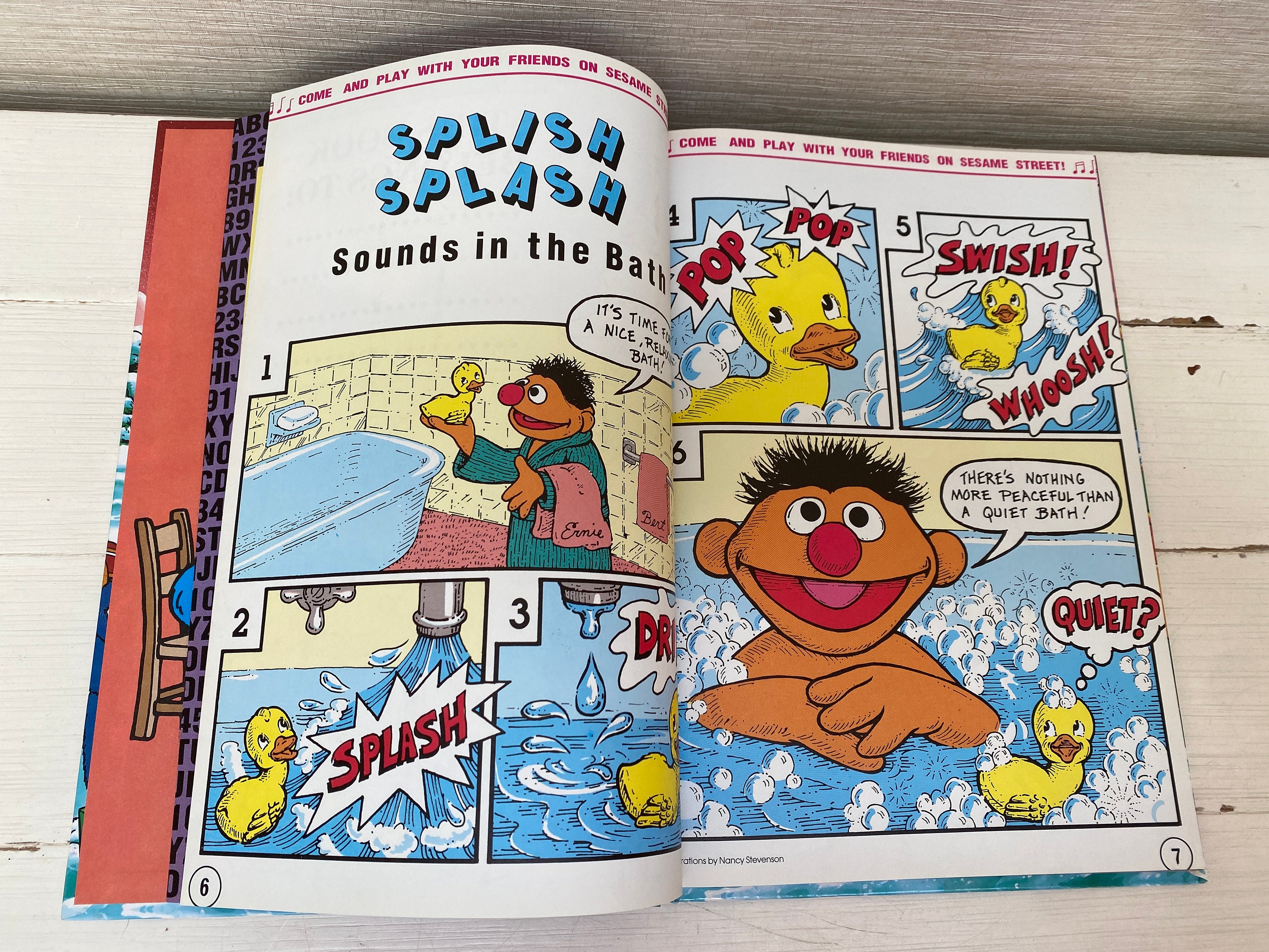 street 1993年　4冊 Sesame Street Magazine Annual 1993 Hardback Childrens Book