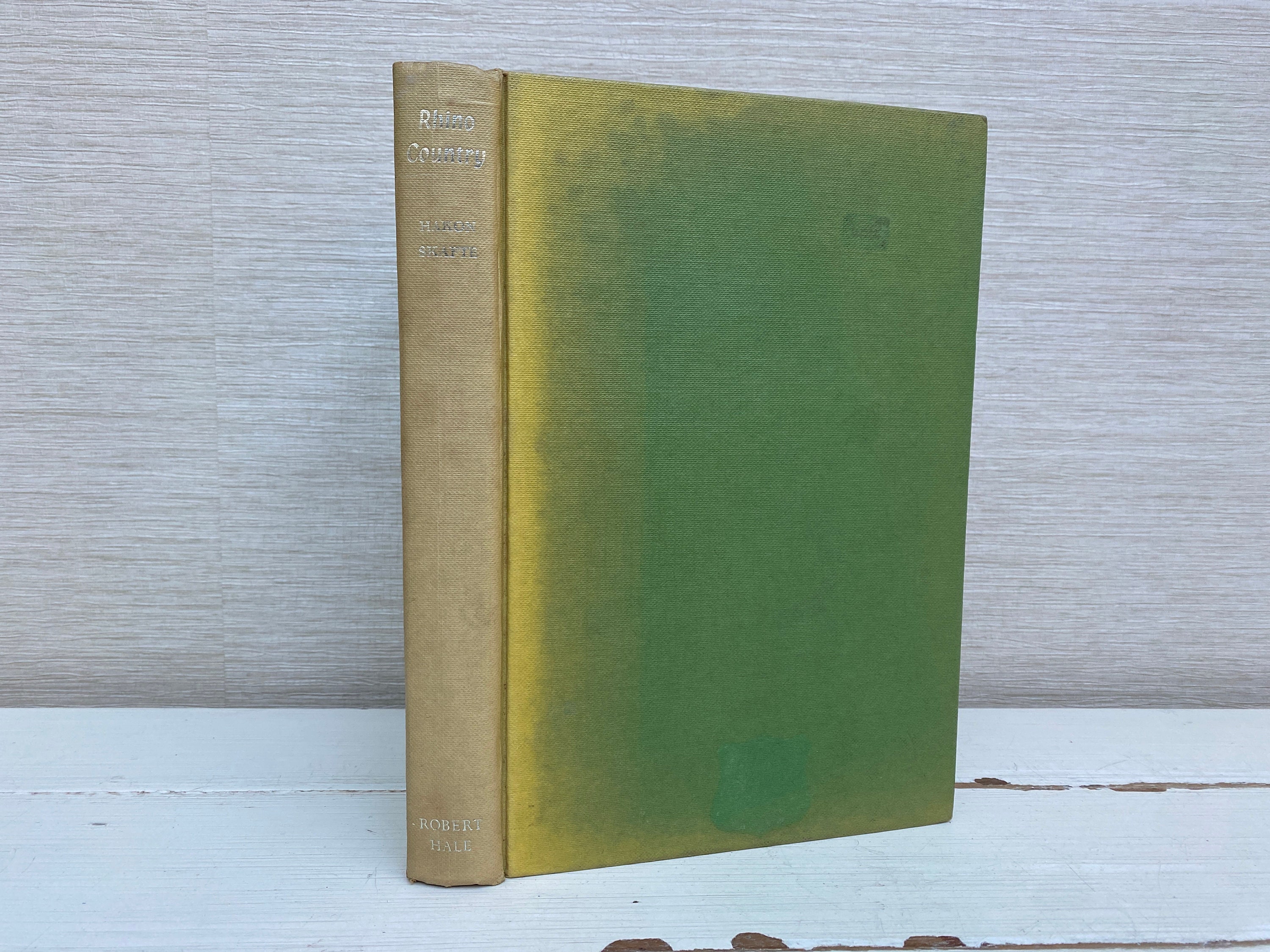 Rhino Country by Hakon Skafte 1964 First Edition Vintage Hardback Book