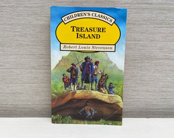 Treasure Island by Robert Louis Stevenson Paperback Children's Book 1993 Vintage - Parragon