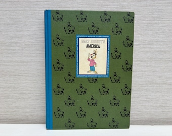 The Wonderful World of Walt Disney America Hard Cover Book 1965
