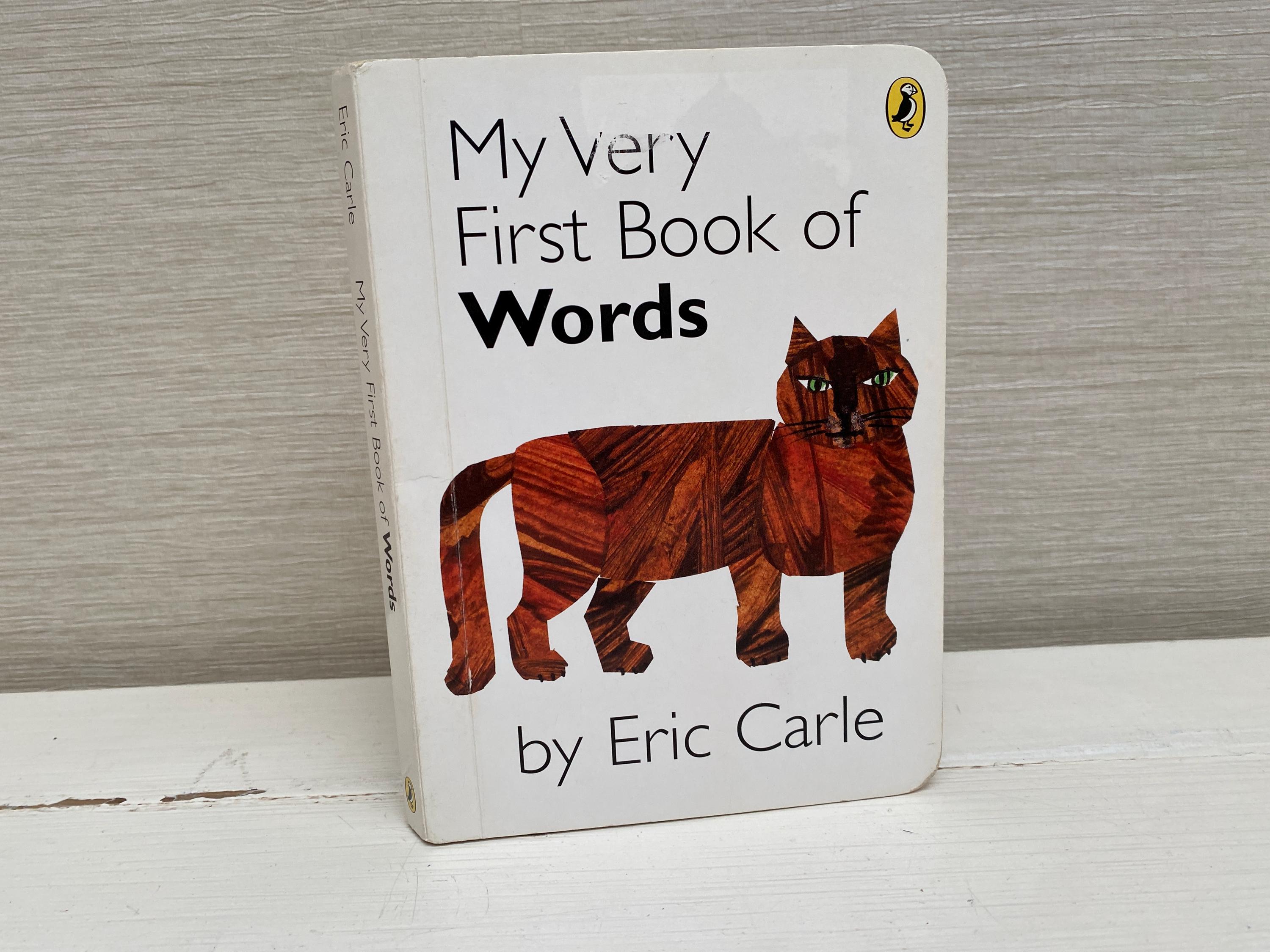 My Very First Book of Words by Eric Carle Vintage Board Book