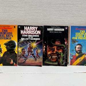Harry Harrison Vintage Paperback Books Science Fiction - Various Titles Sold Individually