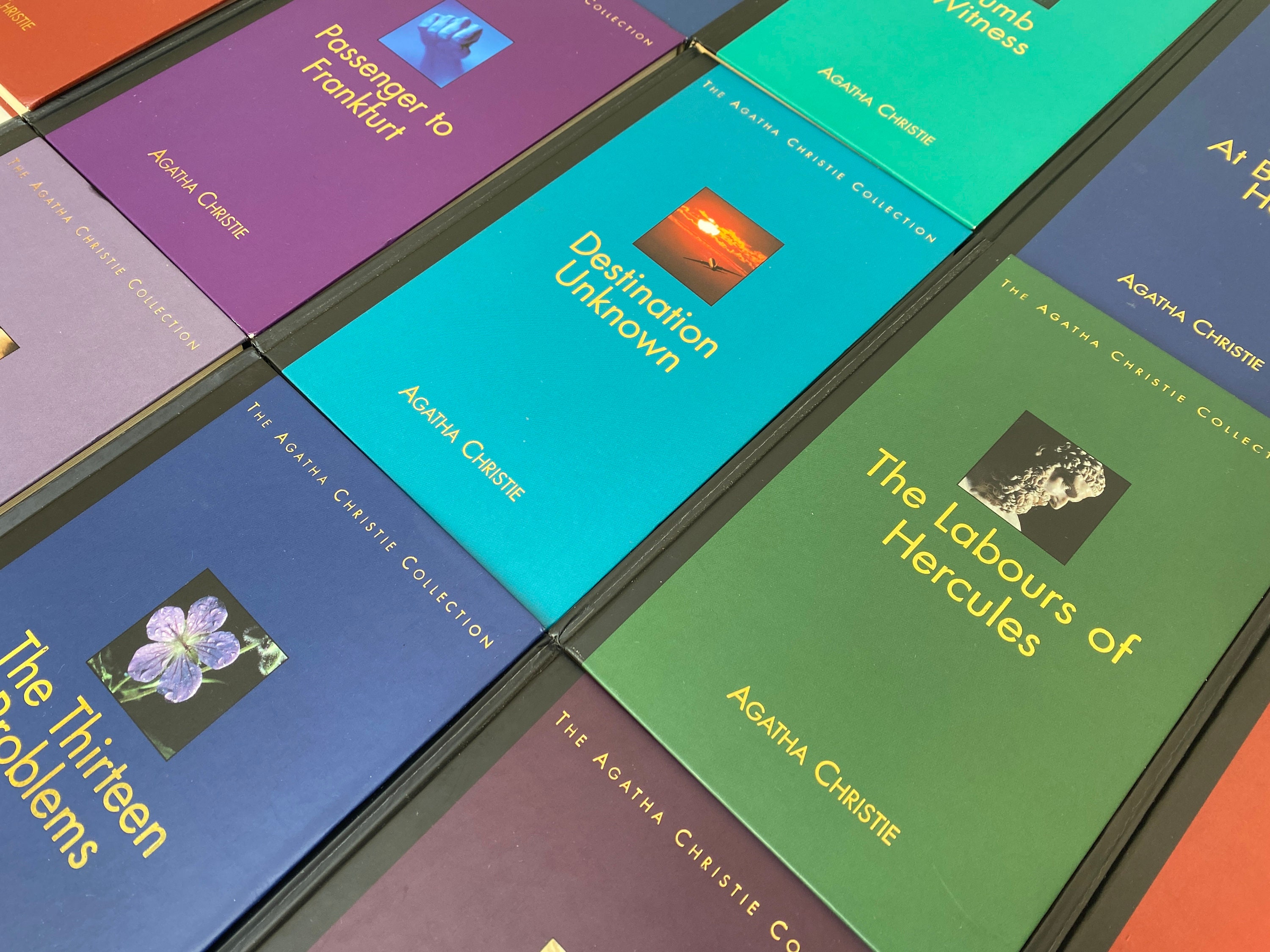 The Agatha Christie Collection Vintage Hardback Books - Planet
