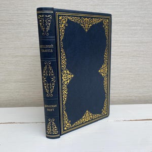 Gulliver&#39;s Travels by Jonathan Swift Hardback Illustrated Vintage Heron Books 1970s