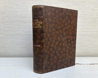The Cloister and the Hearth by Charles Reade c1930s Hardback Book Odhams Press Brown Faux Leather