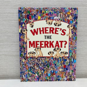 Where&#39;s The Meerkat Illustrated by Paul Moran 2011 Hardback Children&#39;s Book