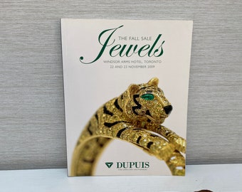 Dupuis The Fall Sale Jewels Auction Catalogue Toronto 22 and 23 November 2009