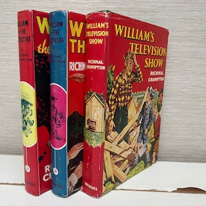 William Vintage Hardback Books by Richmal Crompton - Sold Individually