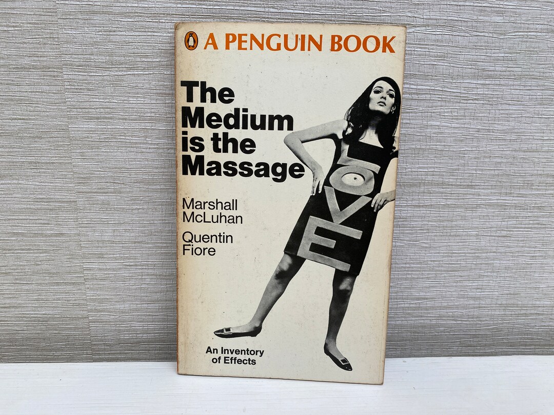 The Medium is the Massage by Mcluhan & Fiore 1967 UK Penguin Paperback