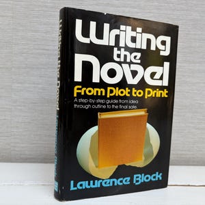 Att skriva romanen: Från handling till tryck av Lawrence Block 1980 Vintage Inbunden Bok