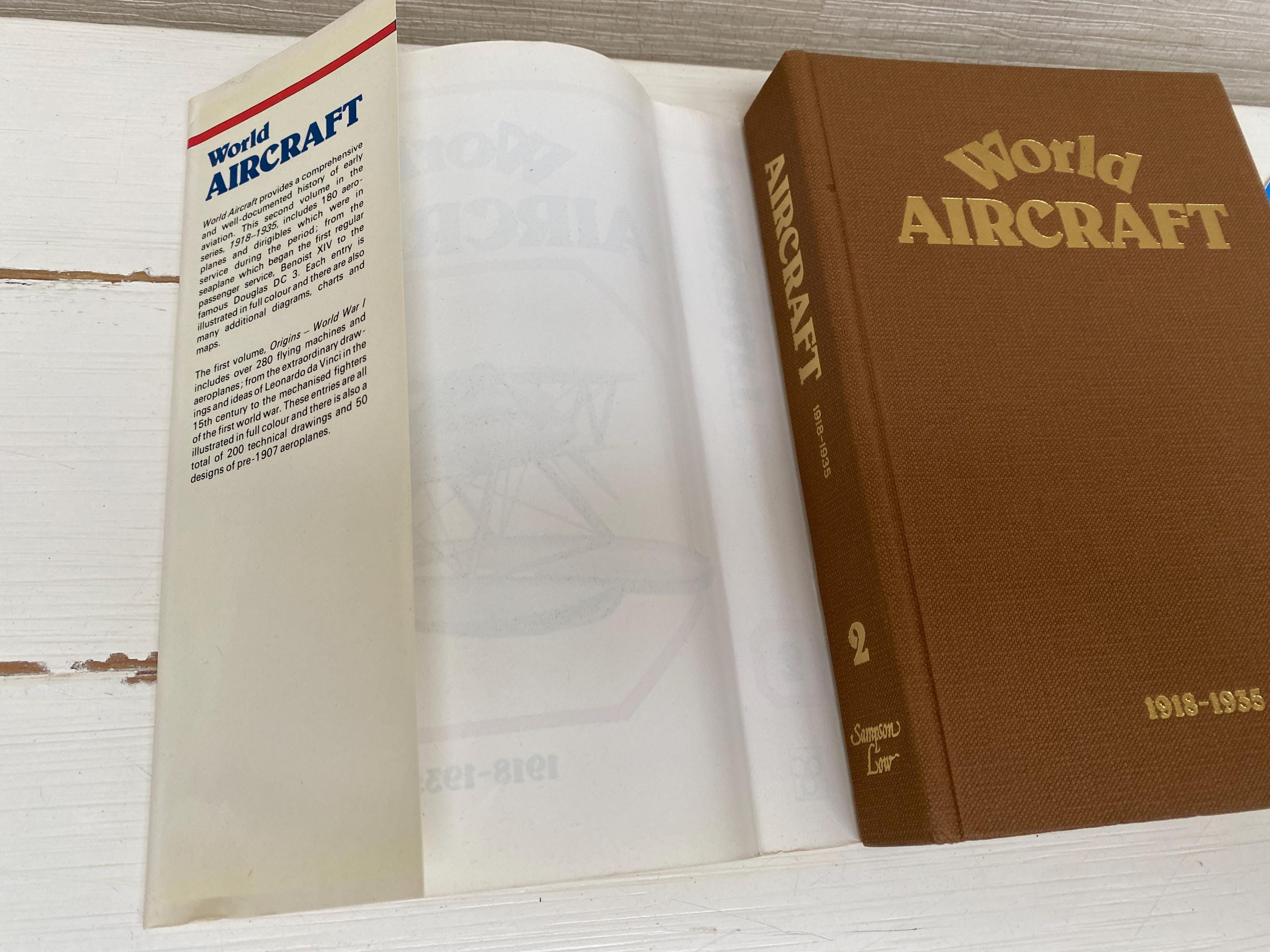 World Aircraft 1918- 1935 Volume 2 Sampson Low Guides Hardback