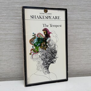 The Tempest The Signet Classic Shakespeare 1964 Paperback Book