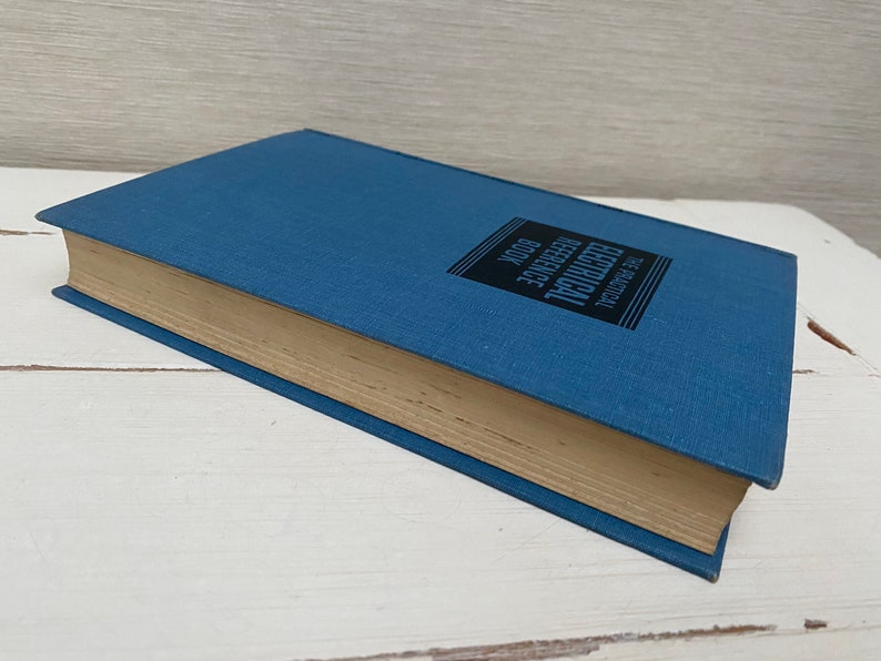 May include: A blue hardcover book titled "The Electrical Reference Book" by the author "George C.  Shedd".