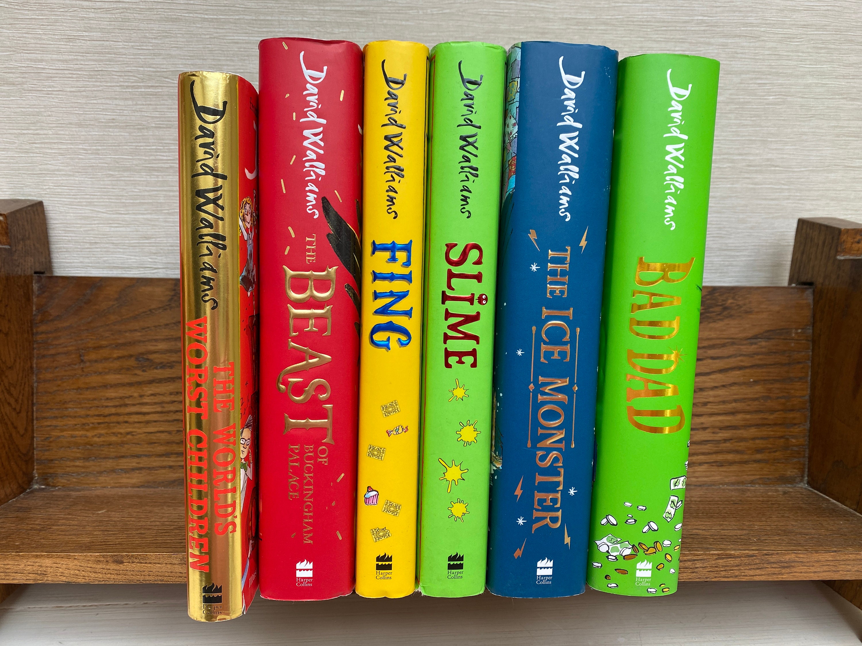The World of David Walliams: Fun-Tastic Families 5 Books Set