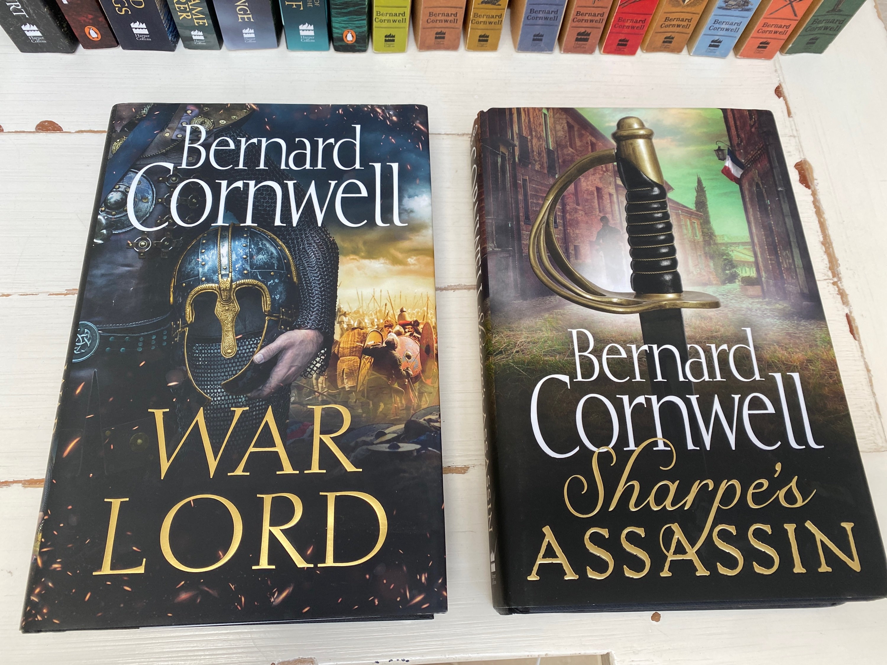 Bernard Cornwell Books Including Sharpe - Selection Sold