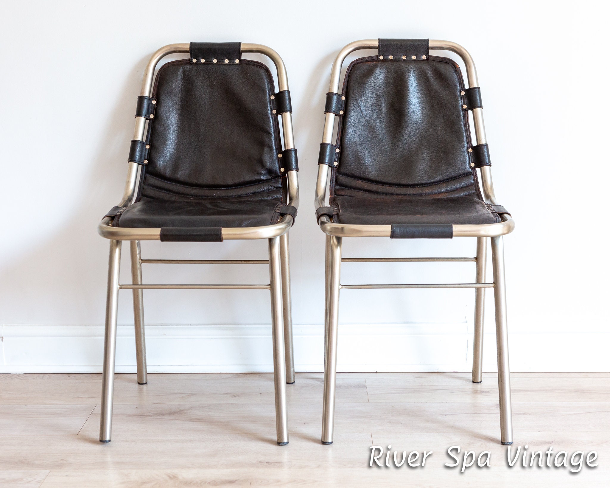 charlotte perriand les arcs chair ビンテージ