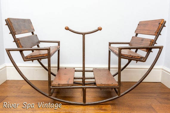 garden seesaw rocker