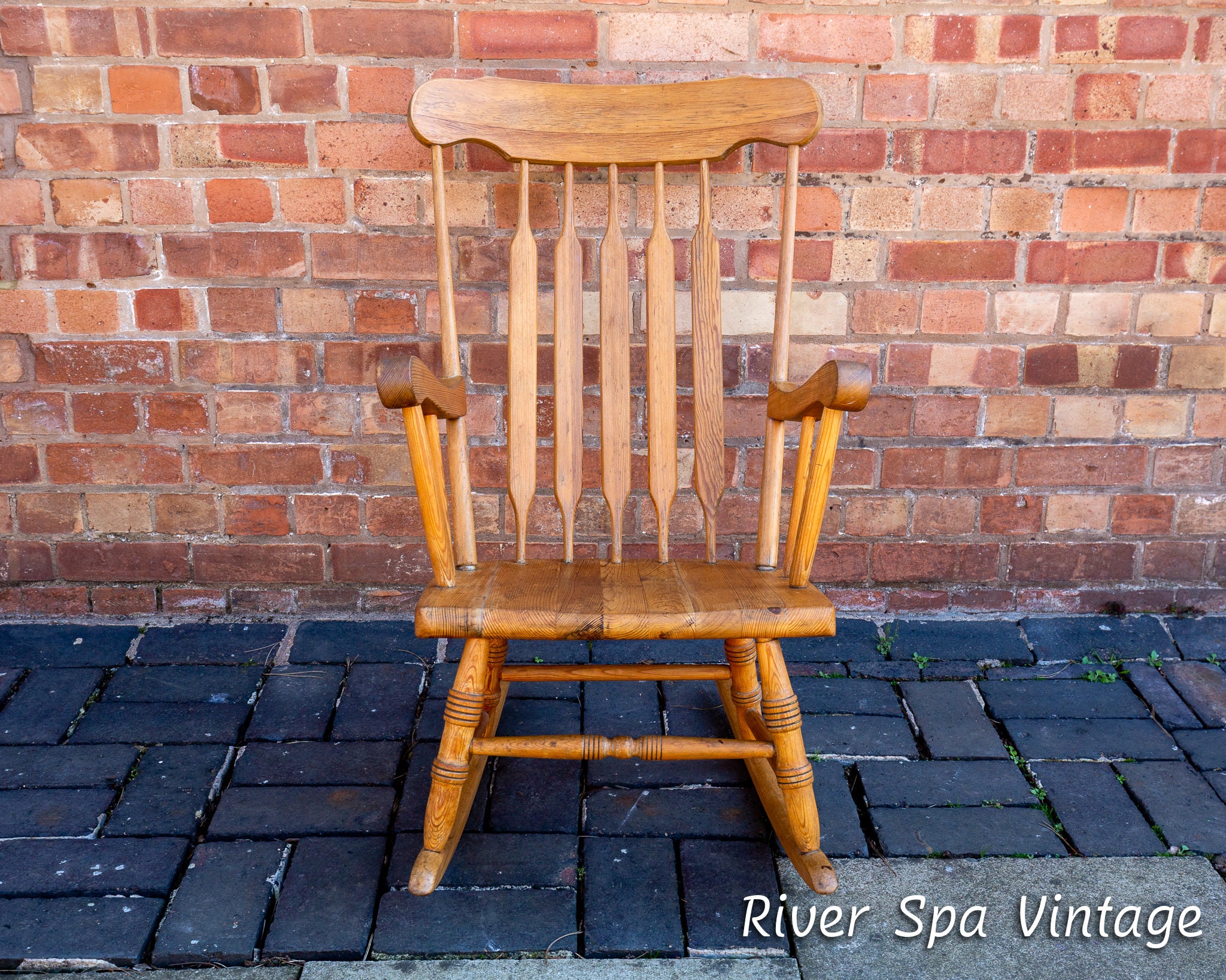 S. Bent & Bros ロッキングチェア アメリカ Bent Bros Rocking Chair Windsor Chair MCM Hitchcock Chair
