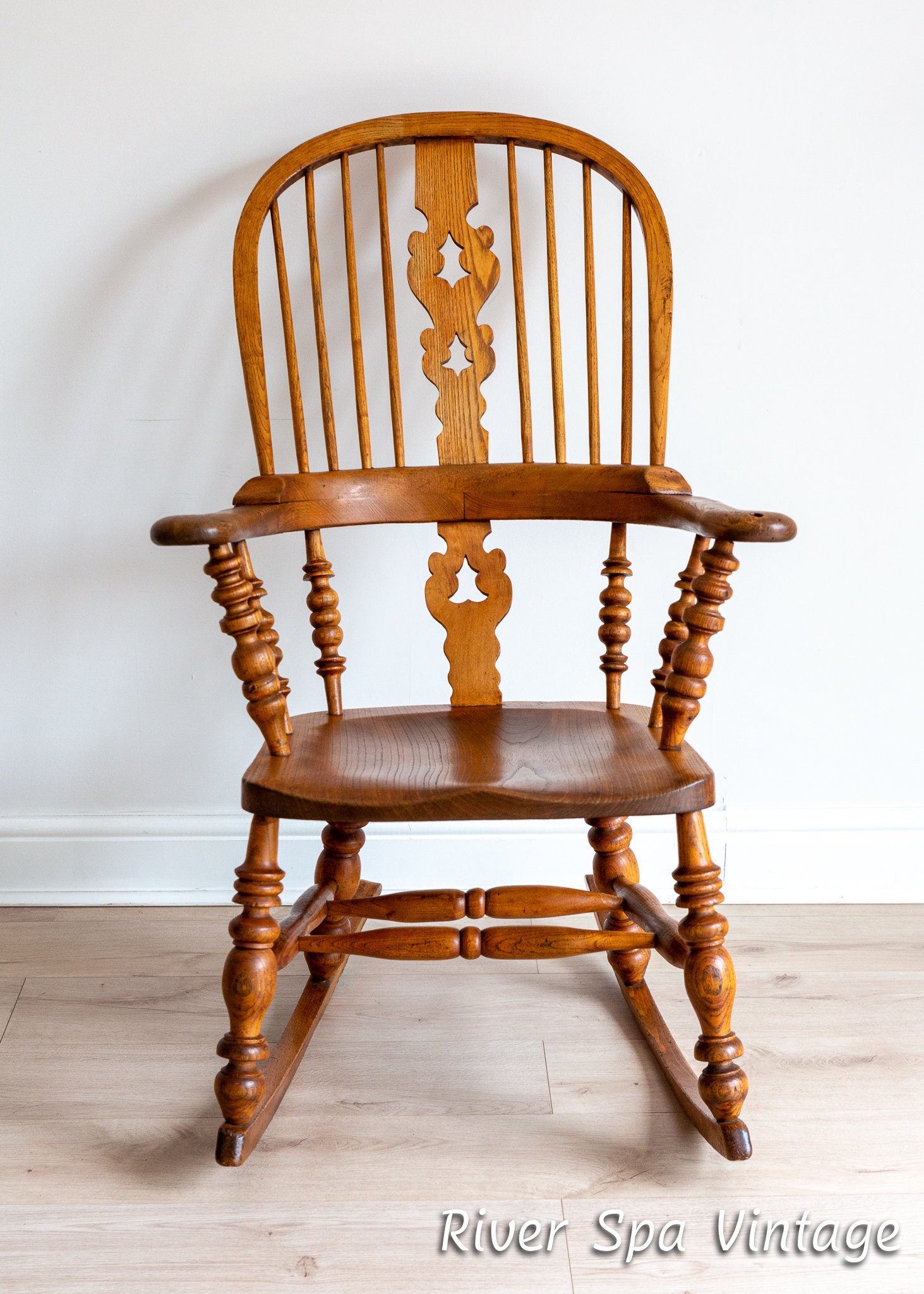Yorkshire Rocking Chair Fine Antique Windsor Rocking Chair Ash Elm 19th Century Large Broad Arm ...