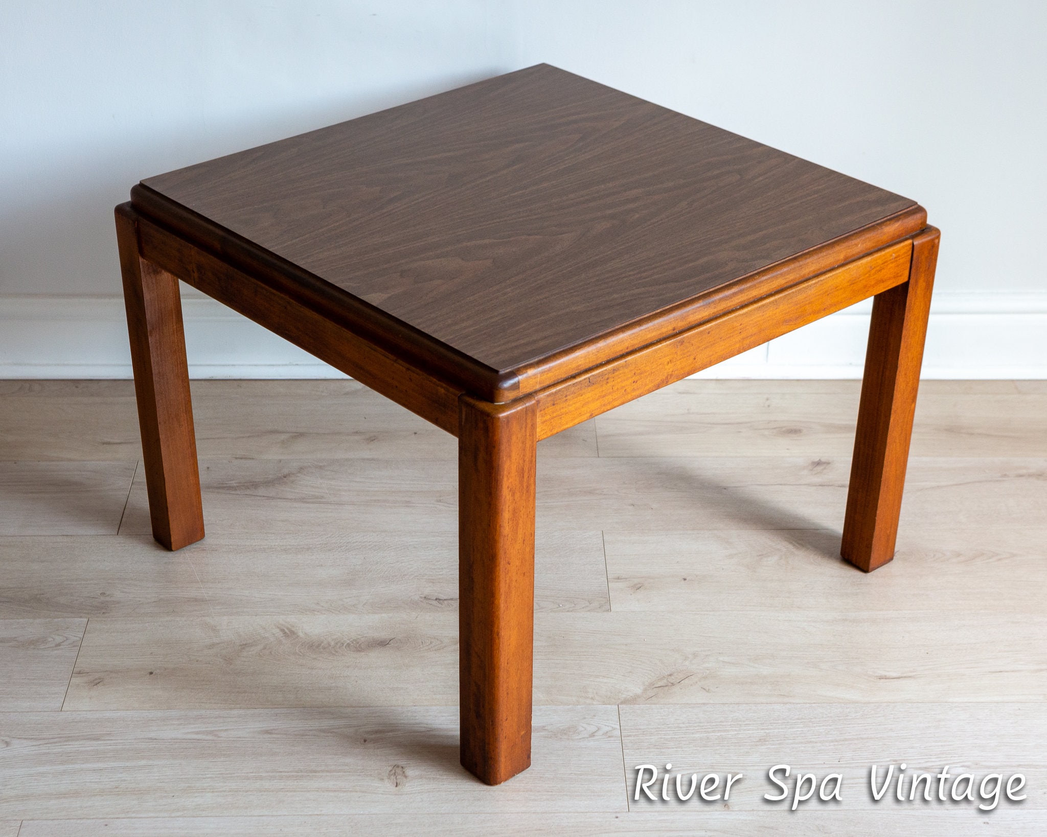 Lane Coffee Table MCM Large Square Altavisa Virginia 1980s