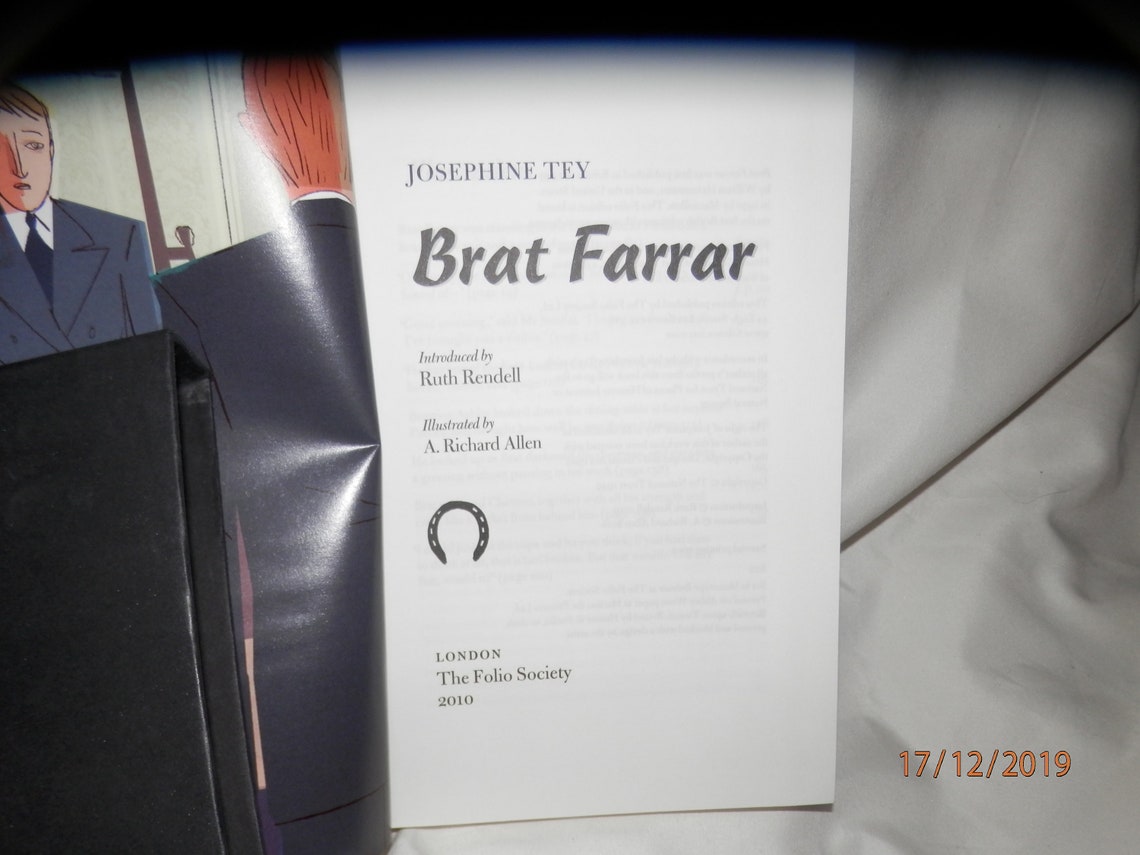 Brat Farrar by Josephine Tey Brat Farrar by Josephine Tey