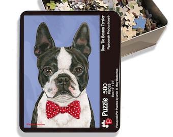 Puzzle De Boston Terrier 1000 Piezas – Educativo Y Decorativo, Regalo Original Para Adolescentes Y Amantes De Los Perros