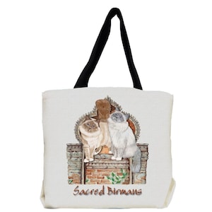 Birman Cat Tote Bag