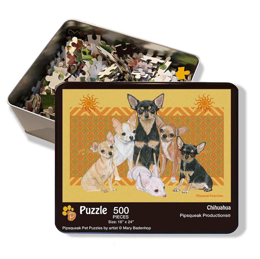 Little Dog Chihuahua 3D Wood Jigsaw Puzzle – My Store