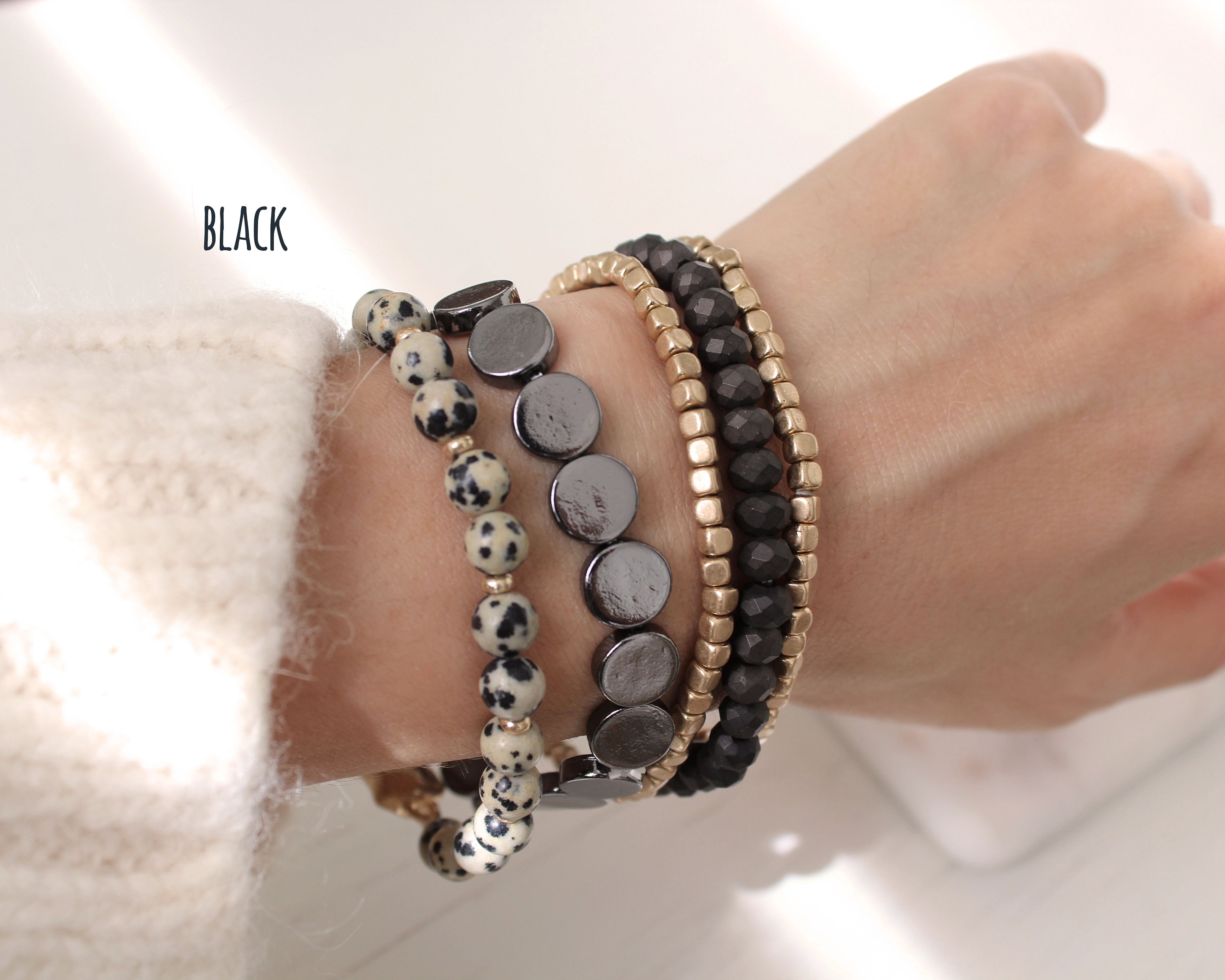 アクセサリー Vintage Stone Beads Bracelet il_fullxfull.3022924526_tphw.jpg