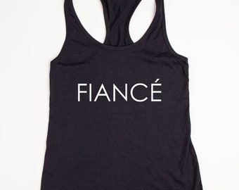 Custom Fiance Tank Top or V-Neck