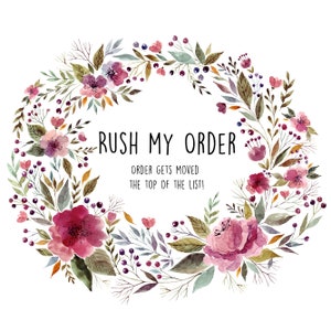 Rush My Order + Expedited Shipping Upgrade