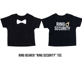 Ring Sicherheit T-Shirt - Ringträger Hochzeit T-Shirt