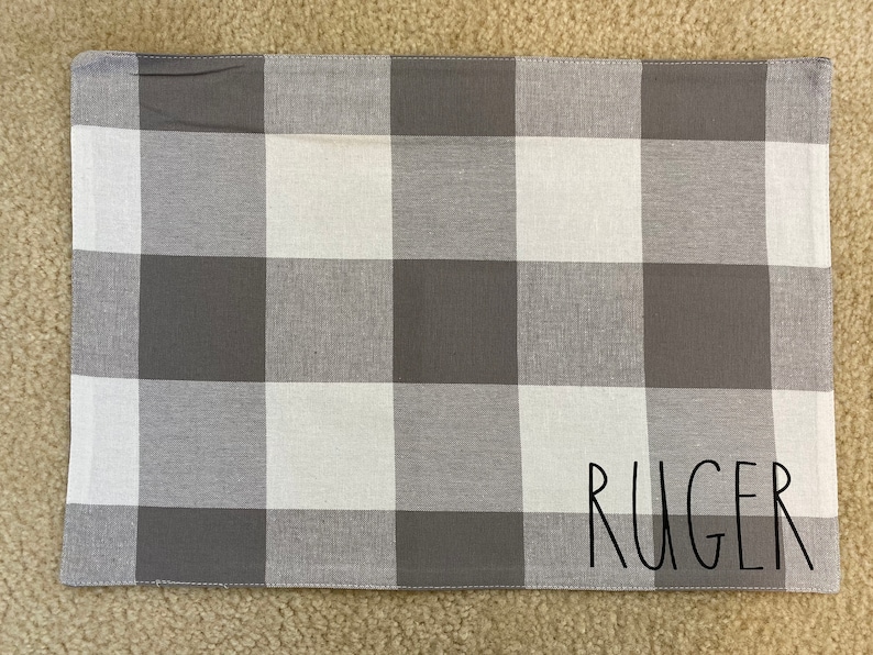 DogCat Placemats Food Water Rae Dunn Inspired