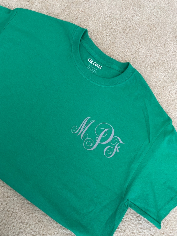 DesignsByBreee Monogram Pocket T-Shirt's