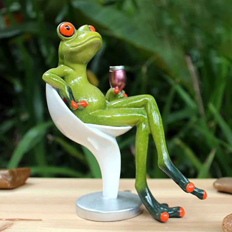 Miniature Garden Frog OrnamentsMicro Landscape Collection Etsy