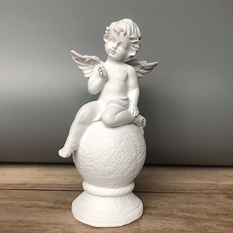 Cherubs FigurineAngels Resin Garden Statue Indoor Outdoor Etsy