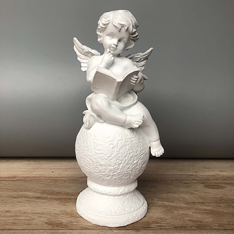 Cherubs FigurineAngels Resin Garden Statue Indoor Outdoor Etsy