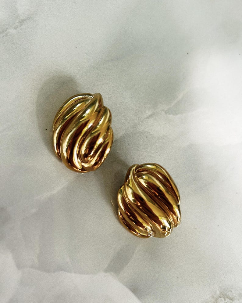 gold-statement-earrings-18k-gold-plated-waterproof-vintage-gold