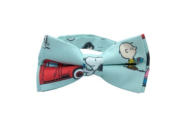 Christmas Tree Holiday Snoopy Pre Tied Self Tie Adult Kids Self Tie Pre Tie Bow tie Adjustable Neck Band Up To 19”