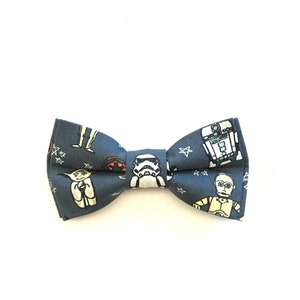 Rare Special Edition Star Wars #2 Pre Tied Self Tie Mens Adjustable Bow Tie Exclusive Stars Wars Bow Tie