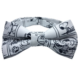 Special Edition Comic Snoopy Adult Kids Pre Tie Self Tie  Bow Tie Adjustable Neck Band Up To 19"