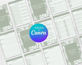 End of Life Planner, Legacy Binder, Funeral Wishes (Digital Download)