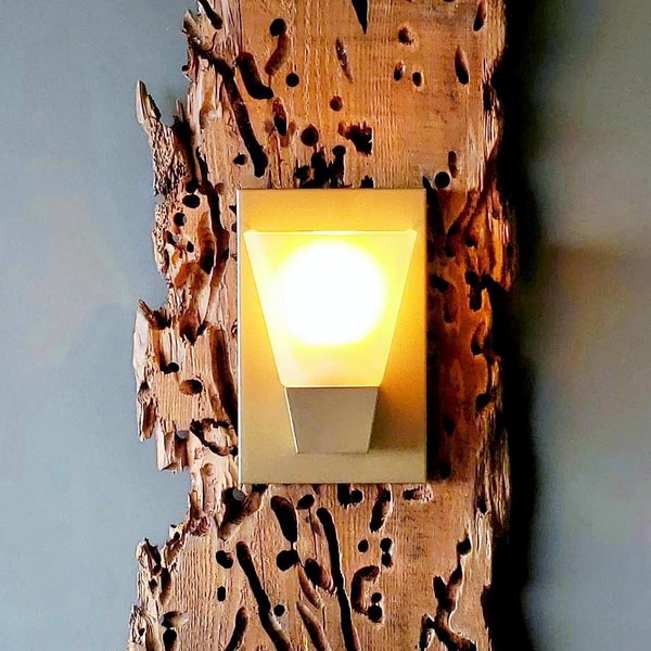 Driftwood Sconce Etsy