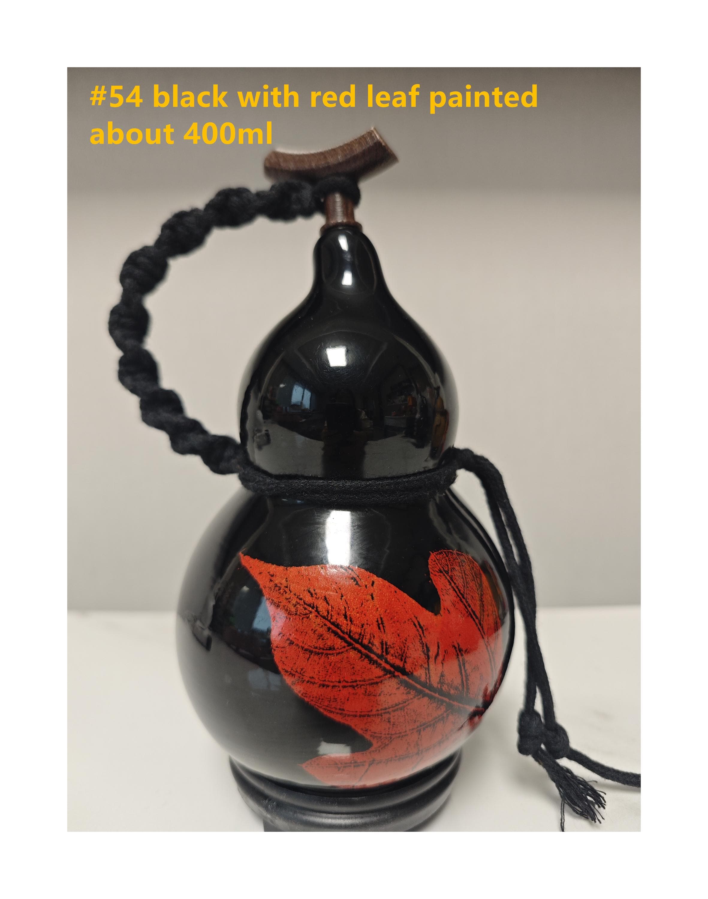 Gourd Water Bottle, 28oz Drinking Gourd Bottle With Strap, Waist Rope Cup Brush Charm Diy Sticker Leak Proof Reusable Vintage Chinese Style Monkey King Wuko